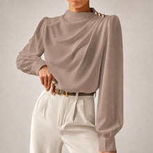Susan - Stilvolle Bluse mit Komfortabler Passform in Braun