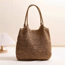 Sofia - Legere Schultertasche in Braun