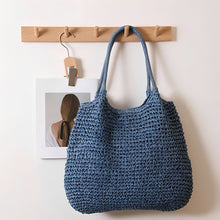 Sofia - Legere Schultertasche in Blau