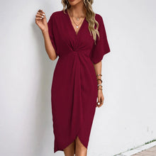 May - Schickes Wickelkleid in Rot