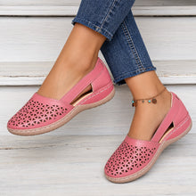 Tegan - Stylische Sandalen mit Design in Rot