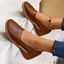 Tegan - Stylische Sandalen mit Design in Braun