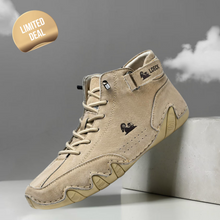 Dennis - Wasserdichte und atmungsaktive orthopädische Schuhe in Beige (wenig auf Lager)