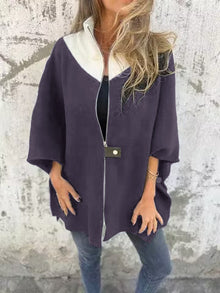Jacke Damen | Lässig & Wandelbar in Lila