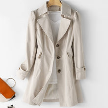 Jacke Damen | Tailliert & Zeitlos Elegant in Beige