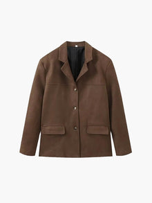 Jacke Damen | Zeitlos & Vielseitig in Dunkelbraun