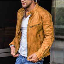 Jacke Herren | Biker-Style & Zeitlos Cool in Hellbraun