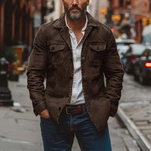 Jacke Herren | Robust & Lässig in Dunkelbraun