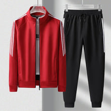 Jacke Herren | Sportlich & Wandelbar im Set in Rot