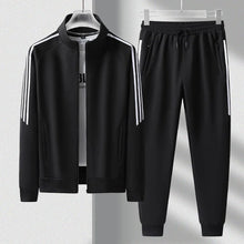 Jacke Herren | Sportlich & Wandelbar im Set in Schwarz