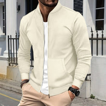 Jacke Herren | Strukturiert & Wandelbar in Beige