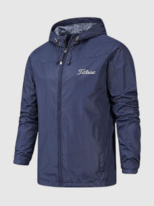 Jacke Herren | Wind- & Wasserdicht mit Kapuze in Dunkelblau