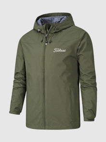 Jacke Herren | Wind- & Wasserdicht mit Kapuze in Grün