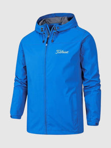 Jacke Herren | Wind- & Wasserdicht mit Kapuze in Blau
