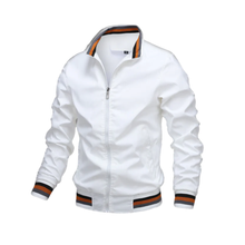 Jacke Herren | Windfest & Sportlich in Weiß