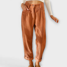 Jana - Corduroy-Hose in Aprikose