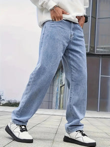 Jeans Herren | Gerades Bein & Vielseitig im Alltag in Blau