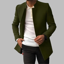 Landom | Elegant Coat in Militärgrün