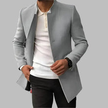 Landom | Elegant Coat in Grau