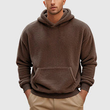 Kapuzenjacke Herren | Kuschelig Warm & Lässig Bequem in Braun