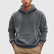 Kapuzenjacke Herren | Kuschelig Warm & Lässig Bequem in Grau