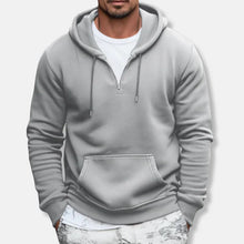 Kapuzenjacke Herren | Sportlich & Bequem mit Zipper in Grau
