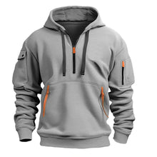 Kapuzenpullover Herren | Bequem & Funktional in Hellgrau
