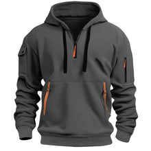Kapuzenpullover Herren | Bequem & Funktional in Dunkelgrau