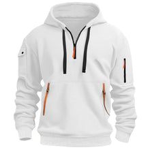 Kapuzenpullover Herren | Bequem & Funktional in Weiß