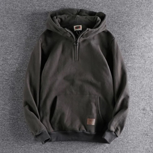Kapuzenpullover Herren | Warm & Lässig in Dunkelgrau