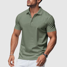 Sander | Klassisches Polo-Shirt in Grün