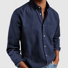 Langarm Polo Herren | Robust & Zeitlos in Dunkelblau