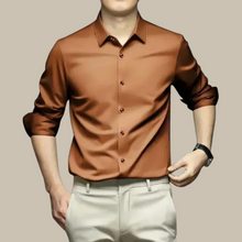 Langarm Polo Herren | Zeitlos Elegant & Vielseitig in Braun