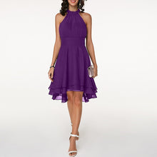 Carmelita | Sexy Cocktailkleid mit Neckholder in Lila