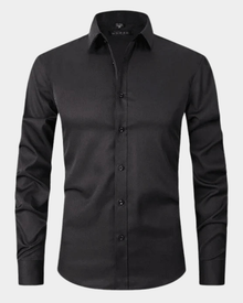 Langarm Polo Herren | Elegant & Kombinierbar in Schwarz