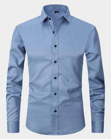 Langarm Polo Herren | Elegant & Kombinierbar in Blau