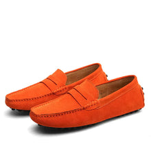 Loafers Herren | Slip-on Komfort & Klassischer Penny-Look in Orange