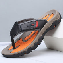 Sommerfeld | Leder-Sandalen mit Komfortfußbett in Schwarz