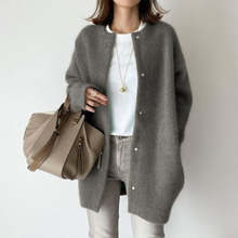 Mantel Damen | Weich & Wandelbar in Grau