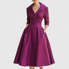 Midikleid Damen | Elegant & Zeitlos in Lila