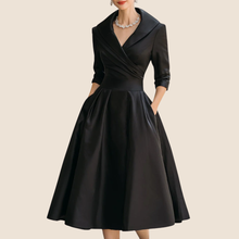 Midikleid Damen | Elegant & Zeitlos in Schwarz