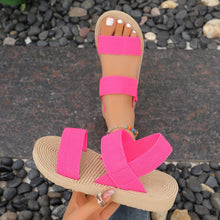 Inge | Bequeme Slipper-Sandalen in Rosa Khaki