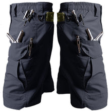 Herren-Schnelltrocknende Funktions-Outdoor-Shorts in Grau