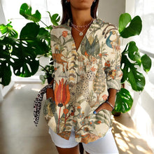 Irelle | Stylische Bluse mit Blumenmuster in Bohemien