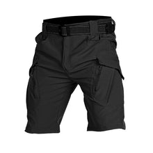 Herren Schnell-trocknende taktische Shorts in Schwarz