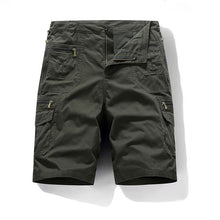 Sommerfeld | Elegante Baumwoll-Shorts für Herren in Dunkelgrün