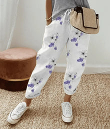 Ammie | Bequeme Tunnelzughose in Blumenmuster