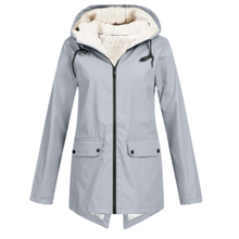 Viola | Wind und Wetterjacke in Grau
