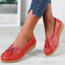Loafers Damen | Bequem & Elegant in Rot