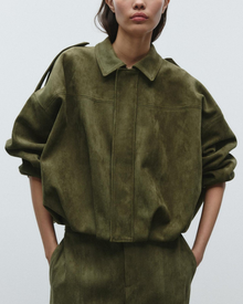 Oversize Jacke Damen | Elegant & Wandelbar in Grün
